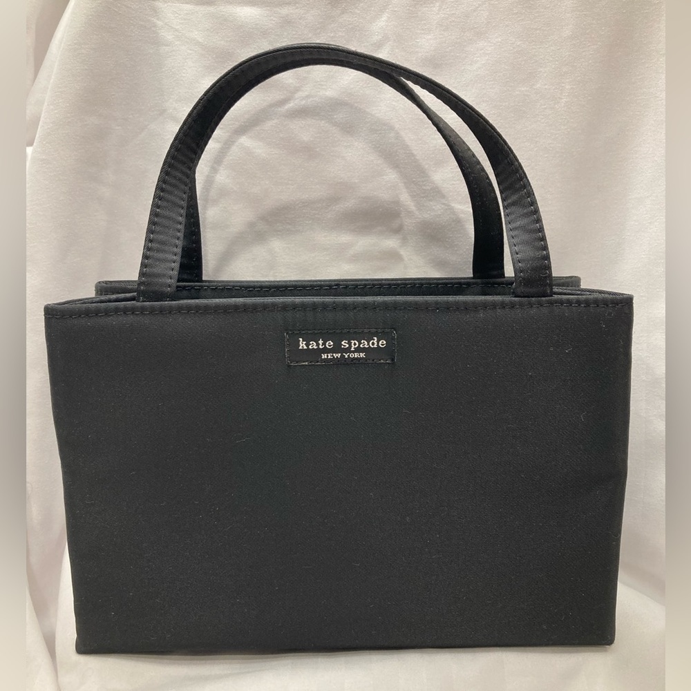 Kate Spade Satin Evening Purse Black